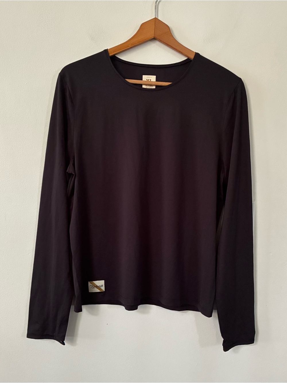 Tracksmith Twilight Long Sleeve T-Shirt in Black
